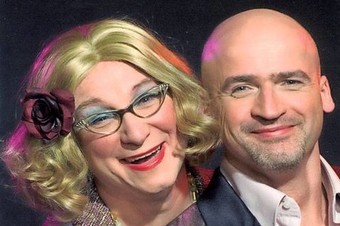 Komiker-Duo "Emmi und Herr Willnowsky".