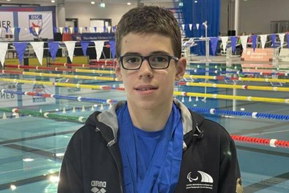 Schwimmtalent Bàlint Köszegvàry.