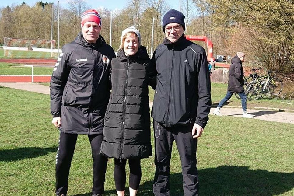 Andreas Boller, Lena Geffken und Wolf Reimer (v. lks.).