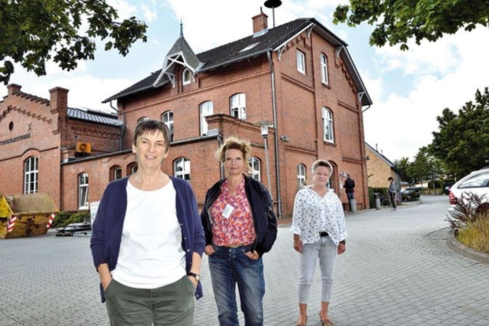 Die ehrenamtlichen Berater für den neuen FWZ-Standort Plön, Martine Lestrat, Susanne Franken und Bärbel Lüdtke.