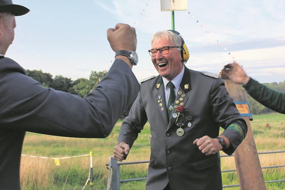 Klaus Berger (Klaus II) ist der aktuelle König aus dem Jubiläumsjahr 2023.