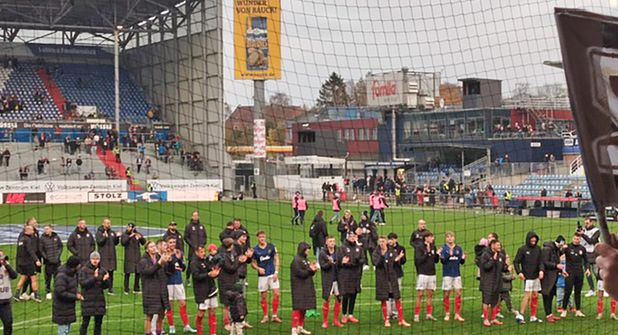 ... trotzdem jubelte am Ende die KSV.
