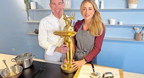 Sind ein eingespieltes Team: Volker Fuhrwerk ist seit zehn Jahren auf Sendung, Lisa Knittel ist seit fast zwei Jahren „Sous Chef“. Sie waren auf Wild eingestellt.