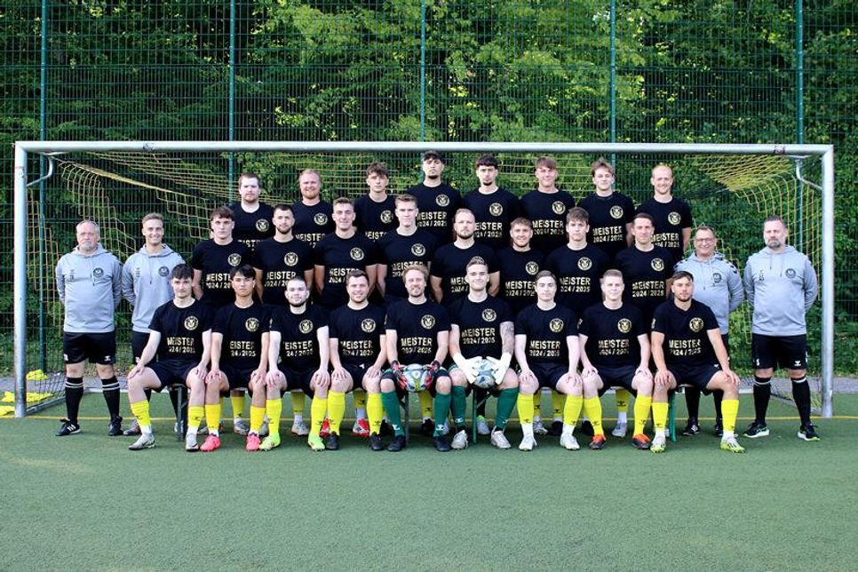 Die Meistermannschaft des TSV Neustadt.