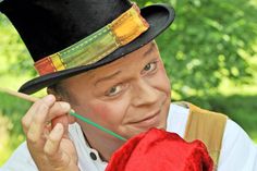Clown Helmut Ferner vom Tamalan Theater.