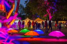 Lichterfest im Kurpark