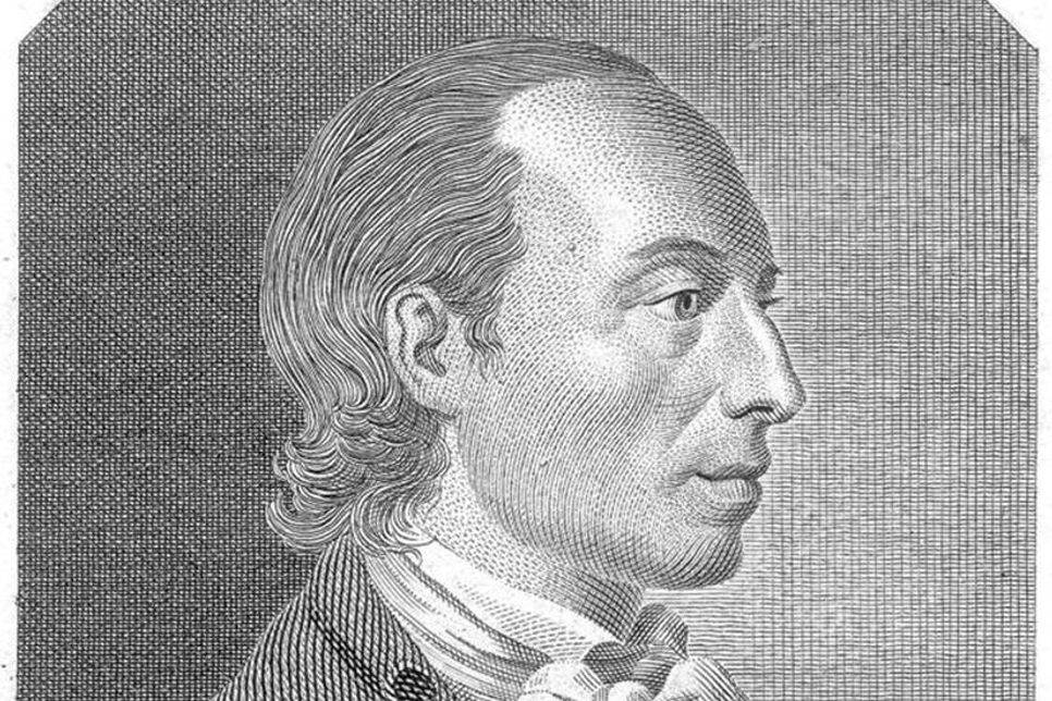 Johann Heinrich Voß im Alter von etwa 50 Jahren. Kupferstich von Albert Schule nach einer Zeichnung von Friedrich Carl Gröger.