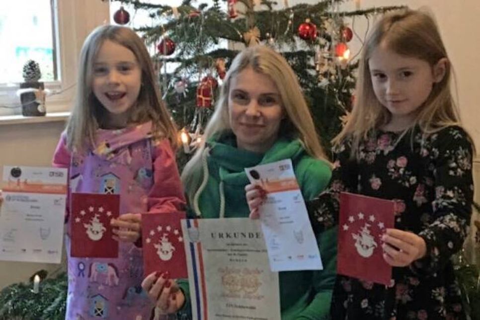 Familie Harder gewann den Familienwettbewerb 2016.
