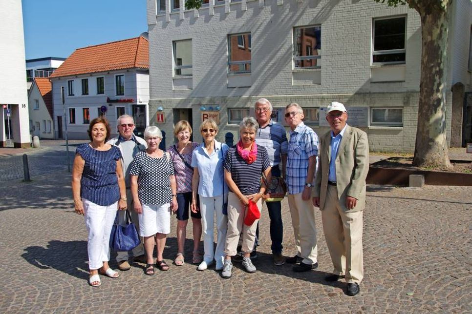 Teilnehmer des Klassentreffens.
