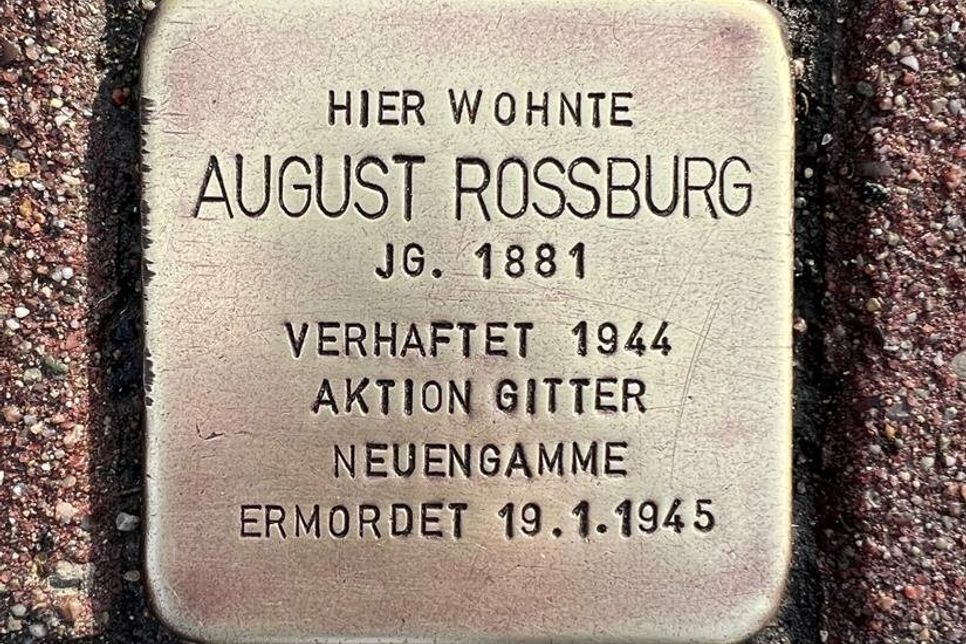 Dieser Stolperstein ist in der Waschgrabenallee 1 zu finden.