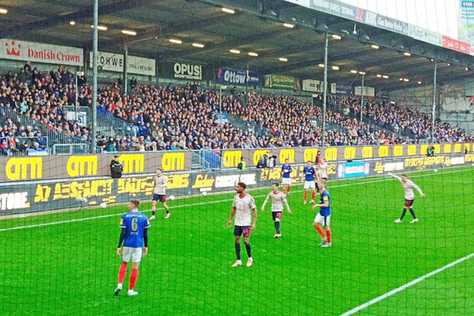 Holstein feierte einen wichtigen Dreier.