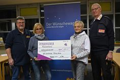 Spende für den ASB-Wünschewagen