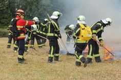 Die Freiwilligen Feuerwehren Grömitz, Cismar und Suxdorf-Nienhagen nahmen gemeinsam an einer Schulung zur Bekämpfung von Vegetationsbränden teil.