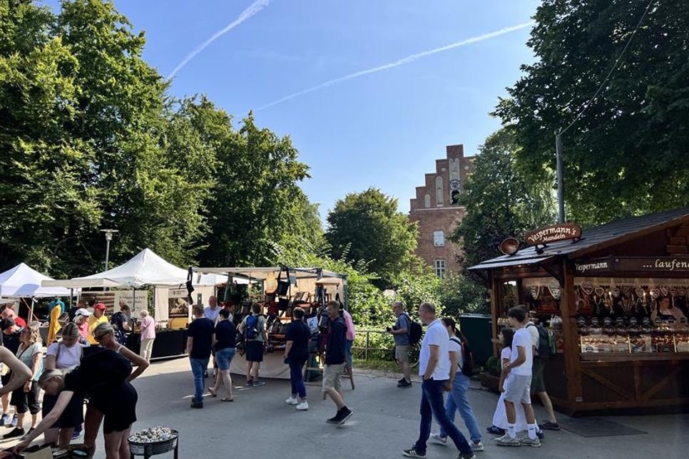 Auch das Wetter spielte mit und bescherte Organisatoren und Gästen wunderschönes Sommerwetter.