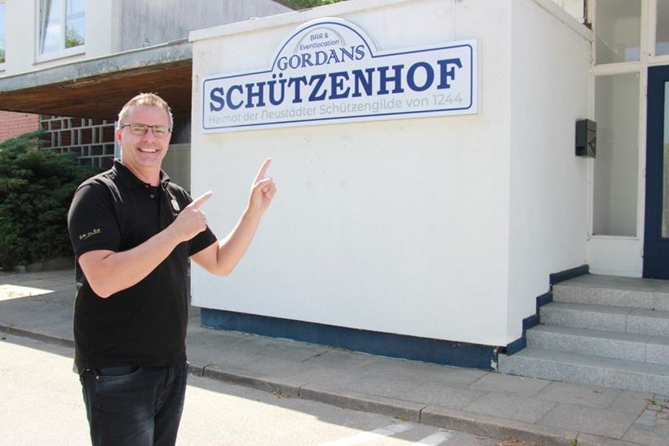 Für Gordan Lockowandt ist der „Schützenhof“ eine Herzensangelegenheit, die er mit viel Freude und Motivation beleben möchte.