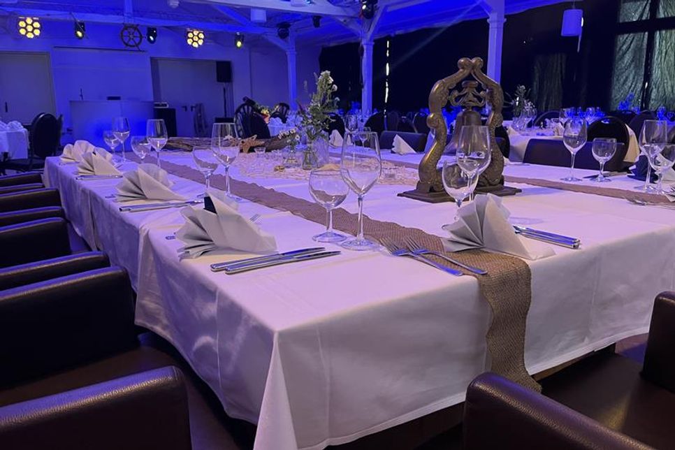 Die Eventlocation an der Gogenkrog-Halle besticht durch seinen charmanten Stil.