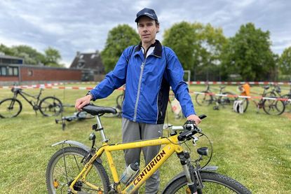 Marc Jansen siegte auch beim 3. Beschendorfer Duathlon und hat damit das Triple perfekt gemacht.