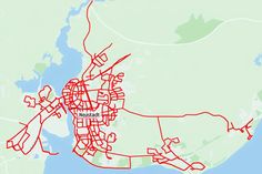 Die Route führte durch jede einzelne Straße, wir finden, das darf gerne nachgemacht werden.