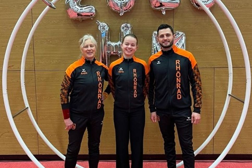 Andra Franz, Marla Axt und Bohdan Samoiliuk (v. lks.).