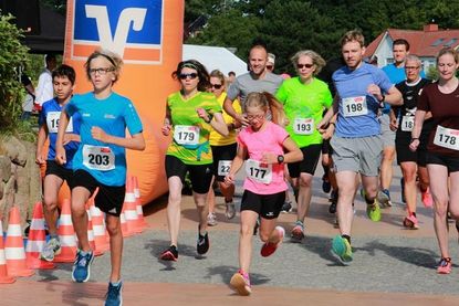 Wie hier beim 5 Kilometer langen Promenadenlauf gab es für jedes Fitnesslevel die passende Herausforderung.