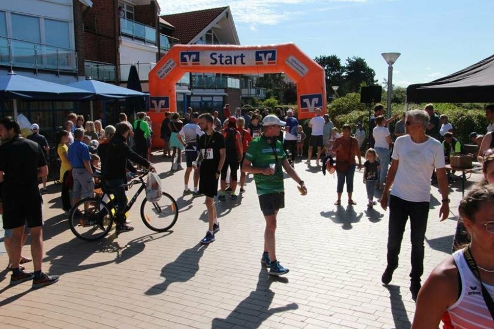 Start- und Zielort war der Seebrückenvorplatz in Pelzerhaken.
