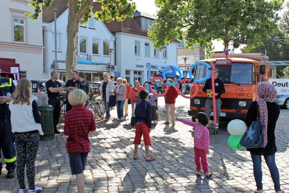 14 Stationen waren bei der Spiel-mit-Rallye aufgebaut.