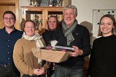 Der Vorstand: Kassenwart Marek Stobbe, Sportwartin Juliane Stabe, Jugendwart Ralph Steinhausen, 1. Vorsitzender Uwe Heisler, 2. Vorsitzende und Schriftführerin Tina Dose-Miekley.