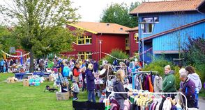 Der große Schulflohmarkt ist ein Highlight im Veranstaltungskalender der Waldorfschule Lensahn.