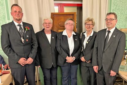 v.l. Torben Nehlsen, Margitta Klüver, Michaela Seehase, Susanne Osbahr, Mathias Klüver.