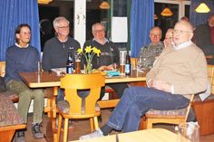 Viele langjährige Mitglieder waren bei der TCL Mitgliederversammlung dabei.