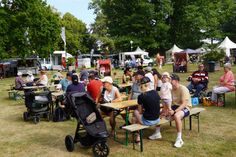 Der Kurpark wurde am Wochenende zum lebendigen Treffpunkt für die ganze Familie.