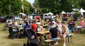 Der Kurpark wurde am Wochenende zum lebendigen Treffpunkt für die ganze Familie.