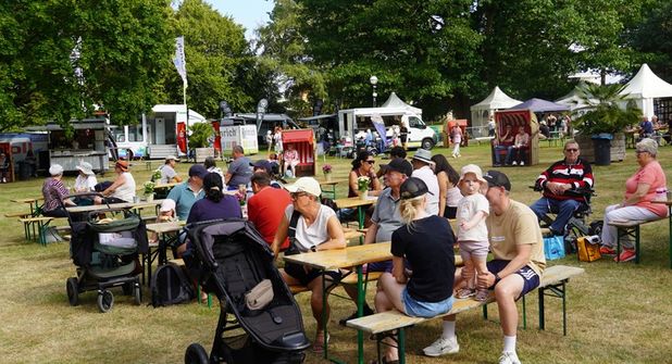 Der Kurpark wurde am Wochenende zum lebendigen Treffpunkt für die ganze Familie.