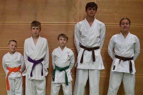 Jonathan Sela, Jesper Zabor, Germo Bohner, Piet Müller, Pietje Schultz (v. lks.).