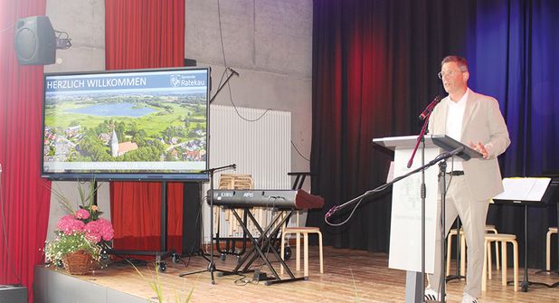 Zum letzten Mal schaute Ratekaus Bürgermeister Thomas Keller im Rahmen des Gemeindeempfangs auf Zurückliegendes und gab einen Ausblick auf zukünftige Vorhaben.