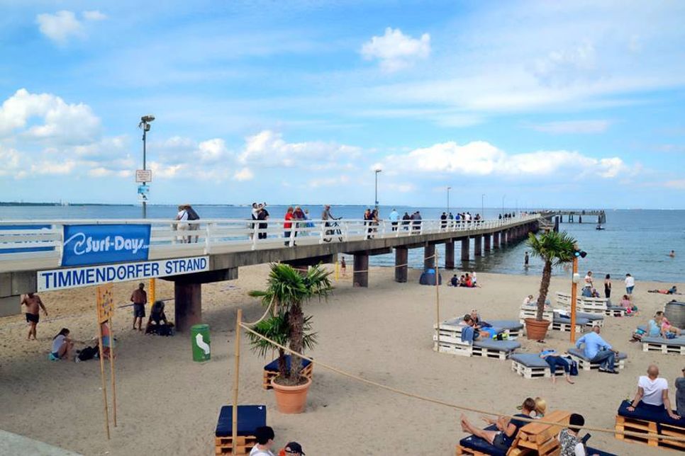 Die bisherige Maritim-Seebrücke in Timmendorfer Strand soll durch eine neue ersetzt werden. (Foto: René Kleinschmidt)