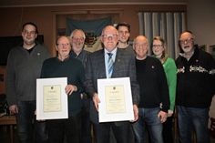 Langjährige Mitglieder im TSV Lensahn.
