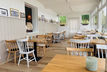 Das Restaurant wurde komplett renoviert.