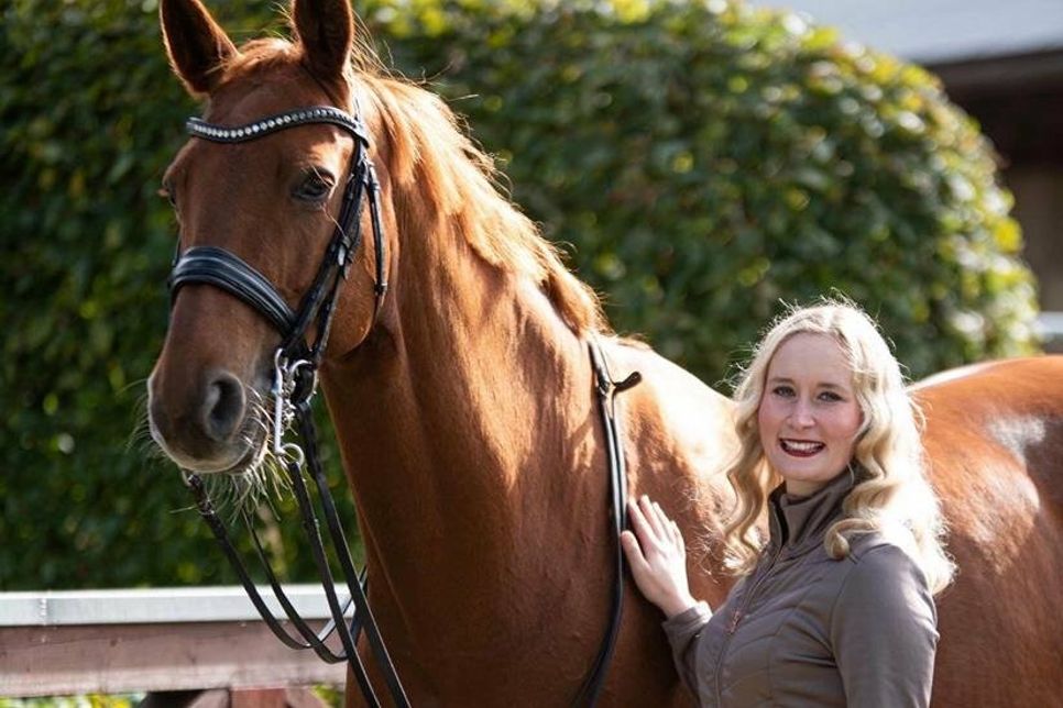 Zara Adina von Zitzewitz mit „Donna Dini“.
