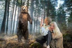Was die Wenigsten wissen: Die Ostsee-Perlen und reporter-Redakteurinnen Kristina Kolbe (2. v. lks.) und Gesche Muchow (re.) sind quasi Survival-Ultras und können da auf einen reichen (vornehmlich theoriebasierten) Erfahrungsschatz zurückgreifen.