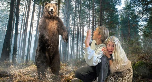 Was die Wenigsten wissen: Die Ostsee-Perlen und reporter-Redakteurinnen Kristina Kolbe (2. v. lks.) und Gesche Muchow (re.) sind quasi Survival-Ultras und können da auf einen reichen (vornehmlich theoriebasierten) Erfahrungsschatz zurückgreifen.