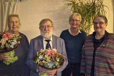 Angelika Ruttig, Volker Paulsen, Birte Borchers und Annegret Lascheit (v. lks.).