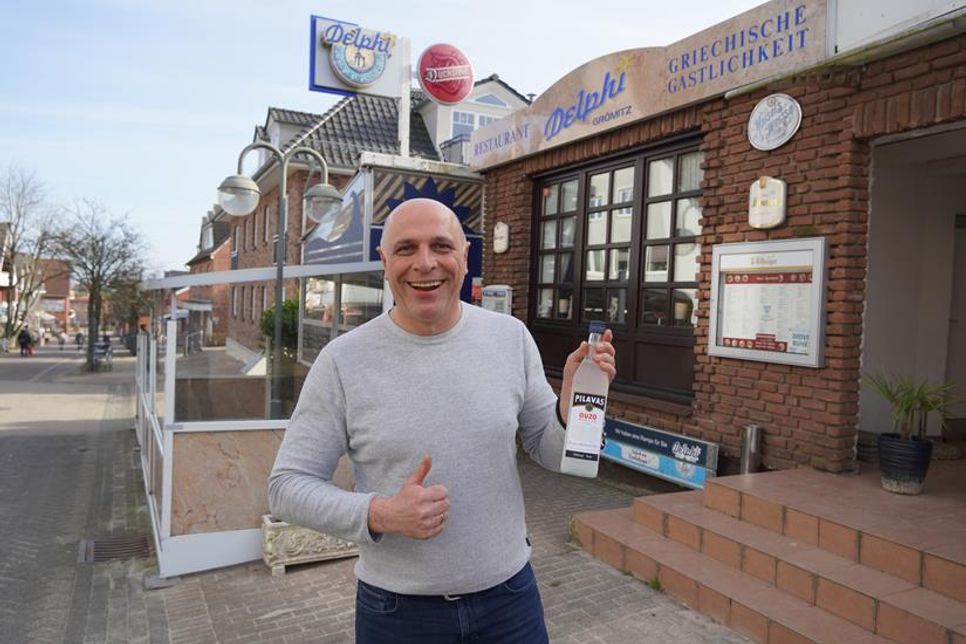 Vlado Bosnic führt sein Lokal mit griechischen Spezialitäten in der Kirchenstraße 16 mit großer Herzlichkeit.
