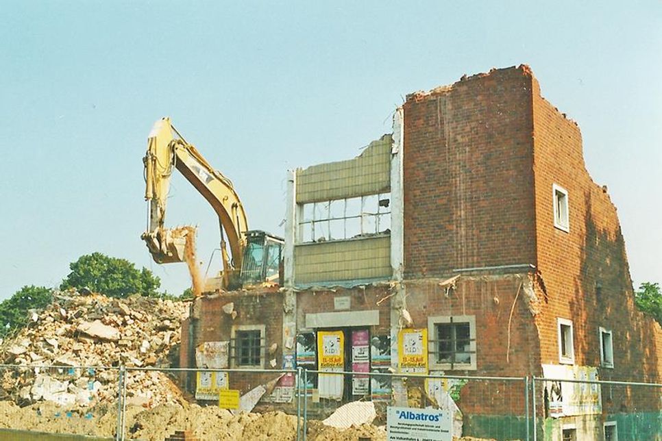 Das markante Gebäude prägte bis zur Jahrtausendwende das Preetzer Stadtbild. Dann folgte der Abiss.