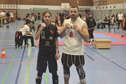 Coach Mohamed Zangana zeigte sich mit der starken Leistung von Sonja Zangana sehr zufrieden.
