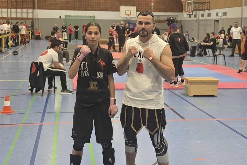 Coach Mohamed Zangana zeigte sich mit der starken Leistung von Sonja Zangana sehr zufrieden.