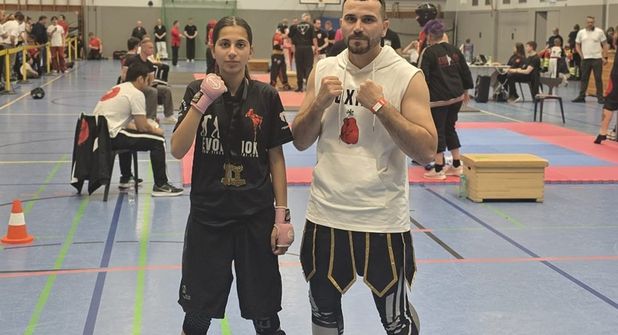 Coach Mohamed Zangana zeigte sich mit der starken Leistung von Sonja Zangana sehr zufrieden.