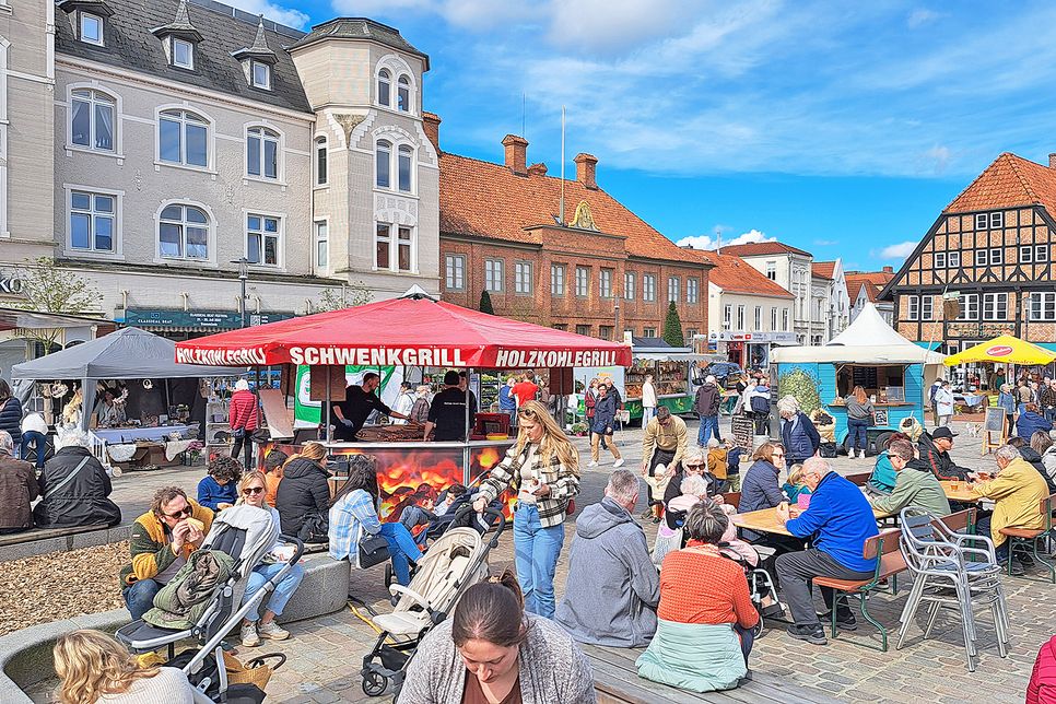 Für reichlich Speis und Trank ist gesorgt.