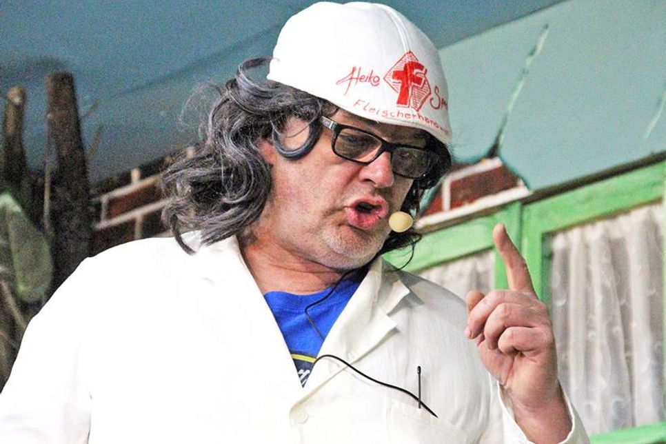 Michael Rabe als Metzgermeister Heiko Speck.