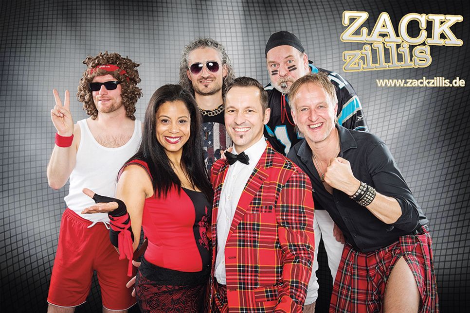 Die Zack Zillis Band sorgt als Partyband am Freitagabend für beste Stimmung.